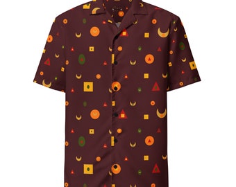 Cosmic Eccentric: Koszula unisex z guzikami