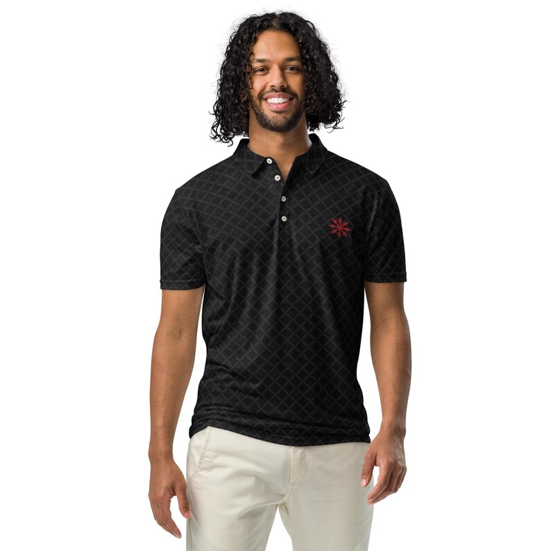 Shadow Vector: Slim Fit Polo
