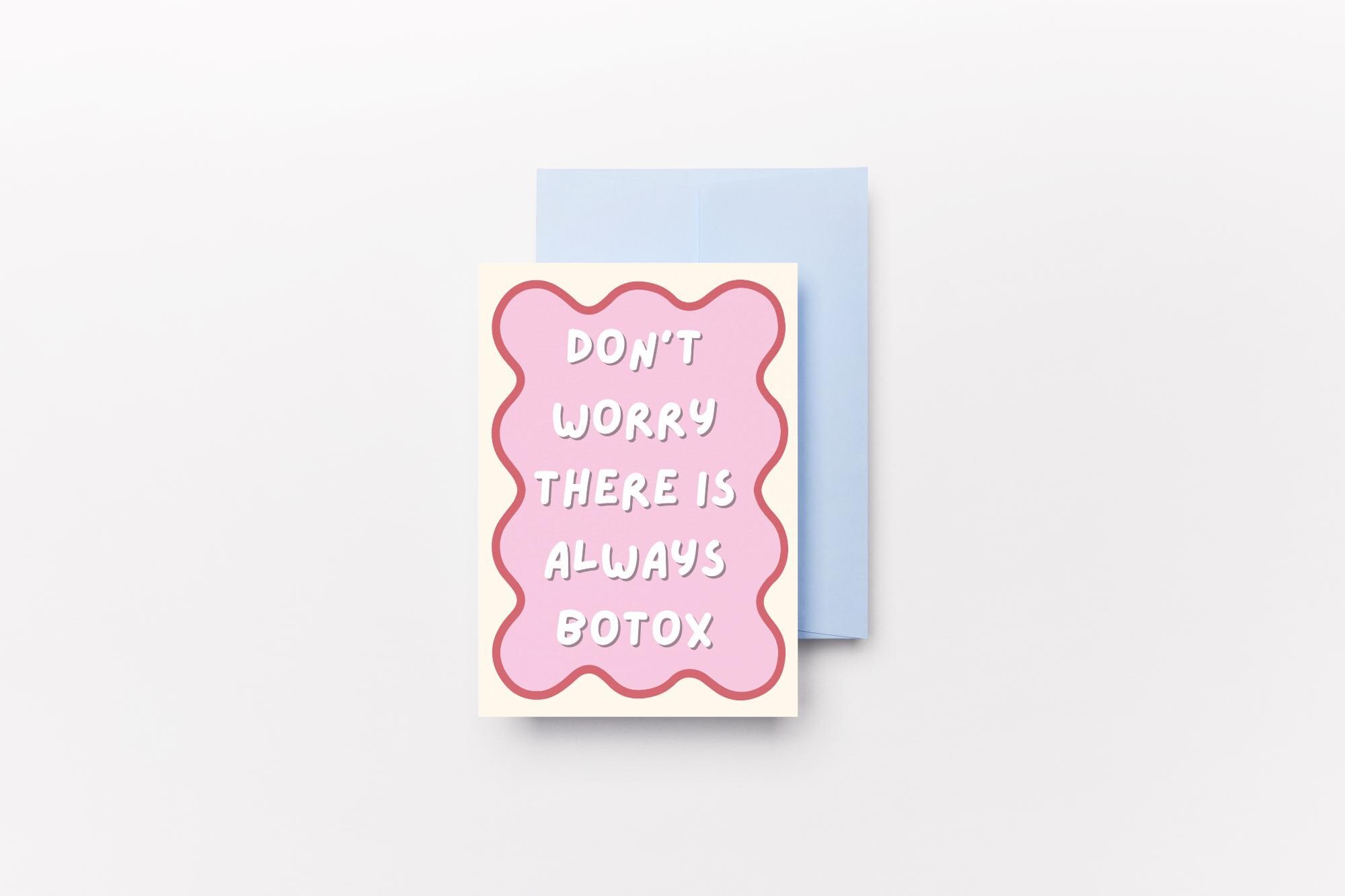 Botox verjaardagskaart - Etsy België, image size:2000x1333