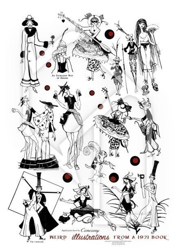 It/'s Fun Being a Girl Number 3 Digital Download Collage Sheet
