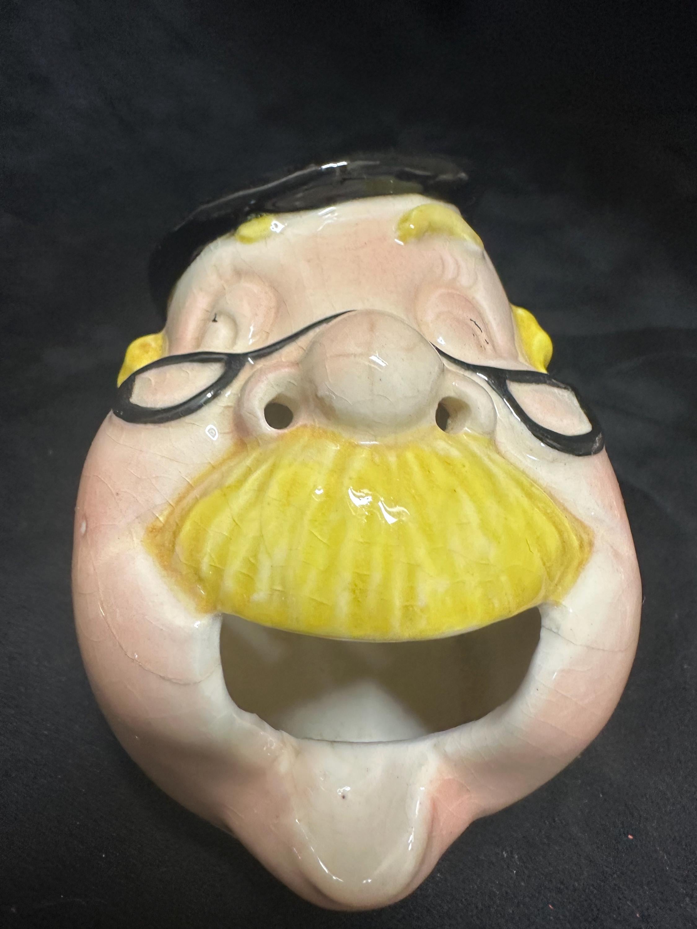健康・医学 ASHTRAYS and other smoker's items Vintage “gesundheit” Sneezing Man Smoker Ashtray - Etsy