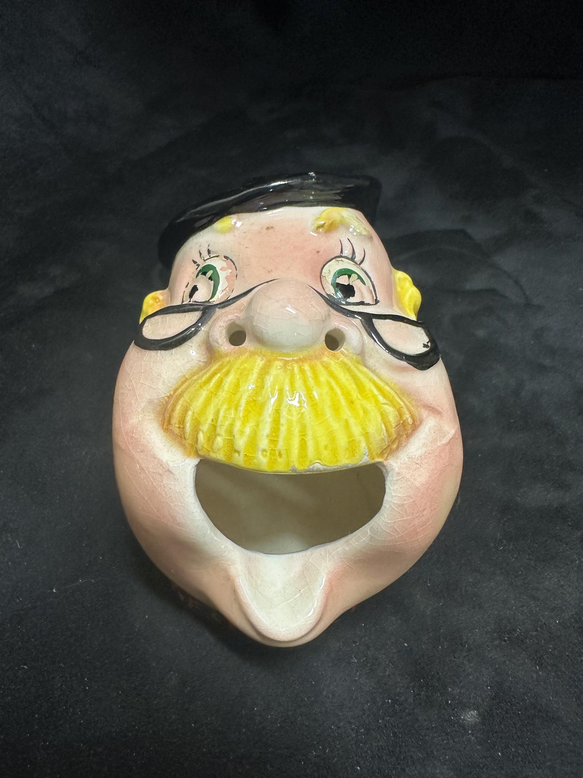 健康・医学 ASHTRAYS and other smoker's items Vintage “gesundheit” Sneezing Man Smoker Ashtray - Etsy