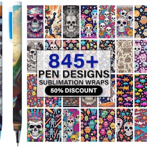 Pen Wrap Template, Sublimation Pen Template, Pen Png, Canva Printable, Pen Sublimation Template, Pen Wrapper Template Pen Wrap Sublimation