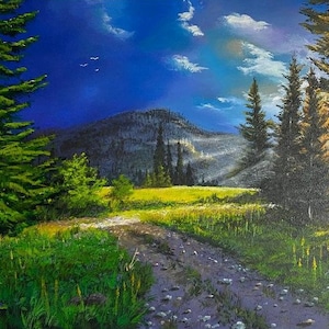 Original Acrylic Landscape Painting