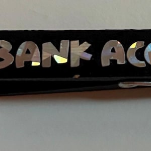 Set of 1 “Bank Account Hit Zero” cheer pins (for the parents lol)