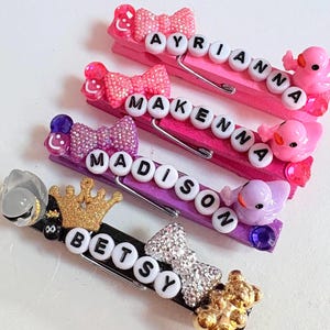 1 Custom name and color of your choice cheerleading pins!