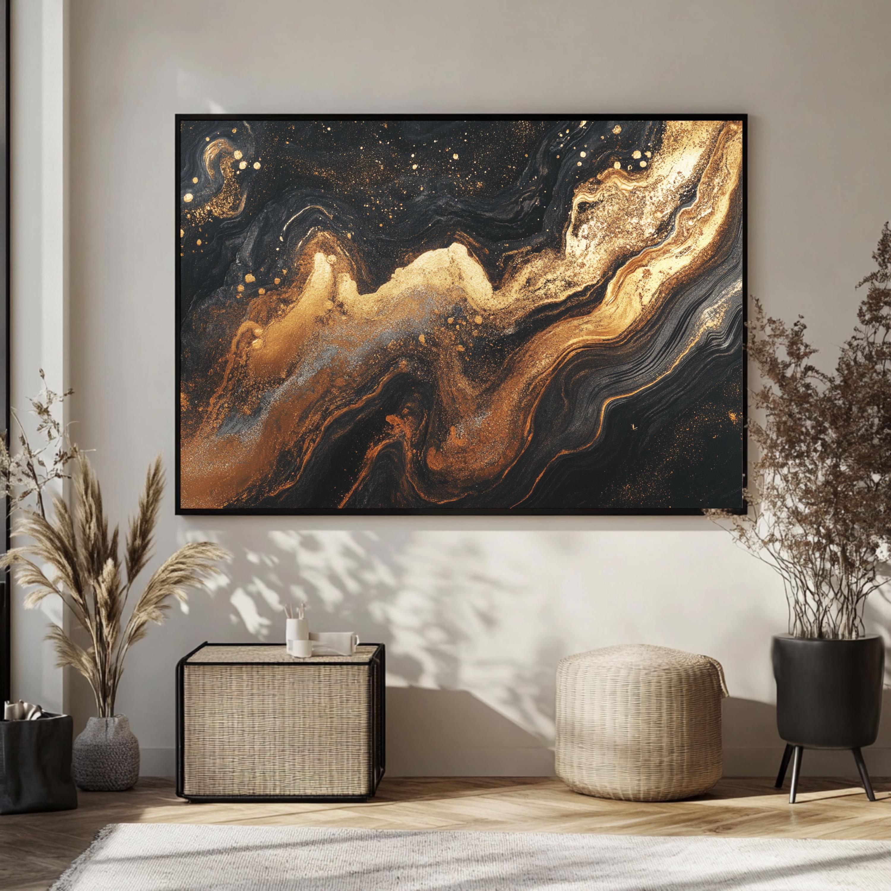 Renditions Gallery Arte astratta da parete con staccionata