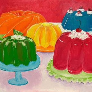 Retro Jello Print