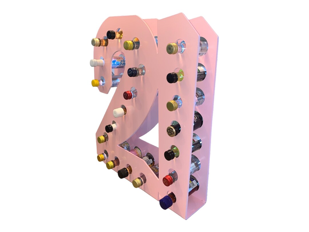 21st Birthday Metal Shooter Rack - Etsy