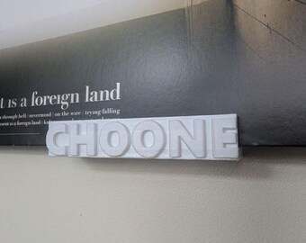 CHOONE Record Holder Wall Mount - Command Strip (No Screw)