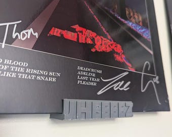 JHEEEEZ Record Holder Wall Mount - Command Strip (No Screw)