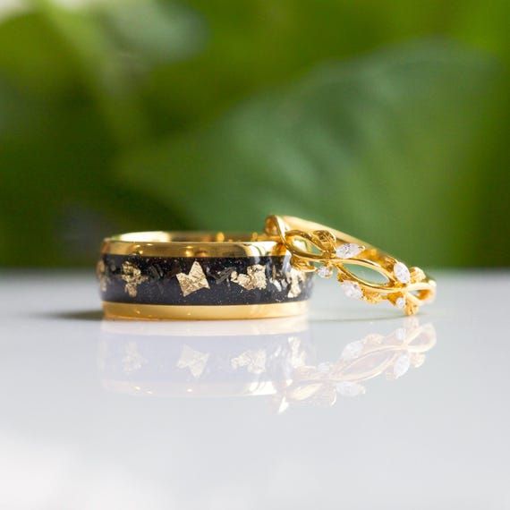 Borneobulletin Anillo De Compromiso De Oro Para Hombre