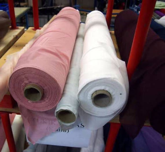 Tela de interfaz termoadhesiva termoadhesiva de algodón de peso ligero a  mediano ROSA; para bolsos, prendas y edredones de camisetas