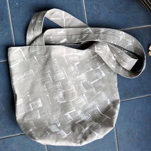Marimekko canvas bag with long handles, 15&quot; x 18&quot;