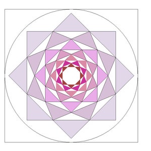 Succulent 30&quot; wall hanging FPP. Foundation paper piecing pattern,  printable templates