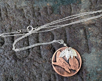 Two Birds Necklace