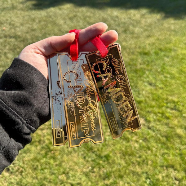 Polar Express Ticket, train ticket, polar express ornament, Christmas ornament, the polar express