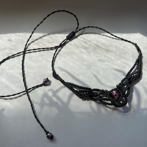 Handmade Macrame Necklace | Handmade Macrame Necklace | Unique