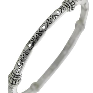 Brighton Style Inspire Armband, Stapelarmband, Stretcharmband, handgemacht, Sterlingsilber überzogen 7F6PL