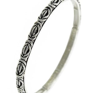 Brighton Inspire Designer Look Metall stapelbar Armband Dünn Stretch Armband Handmade Sterling Silber vergoldet 75iL6