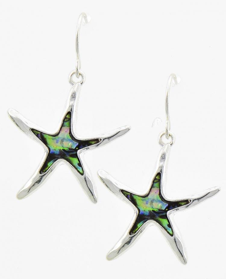 Starfish*ocean Sea Metal Handmade Jewelry for Women Gifts Natural