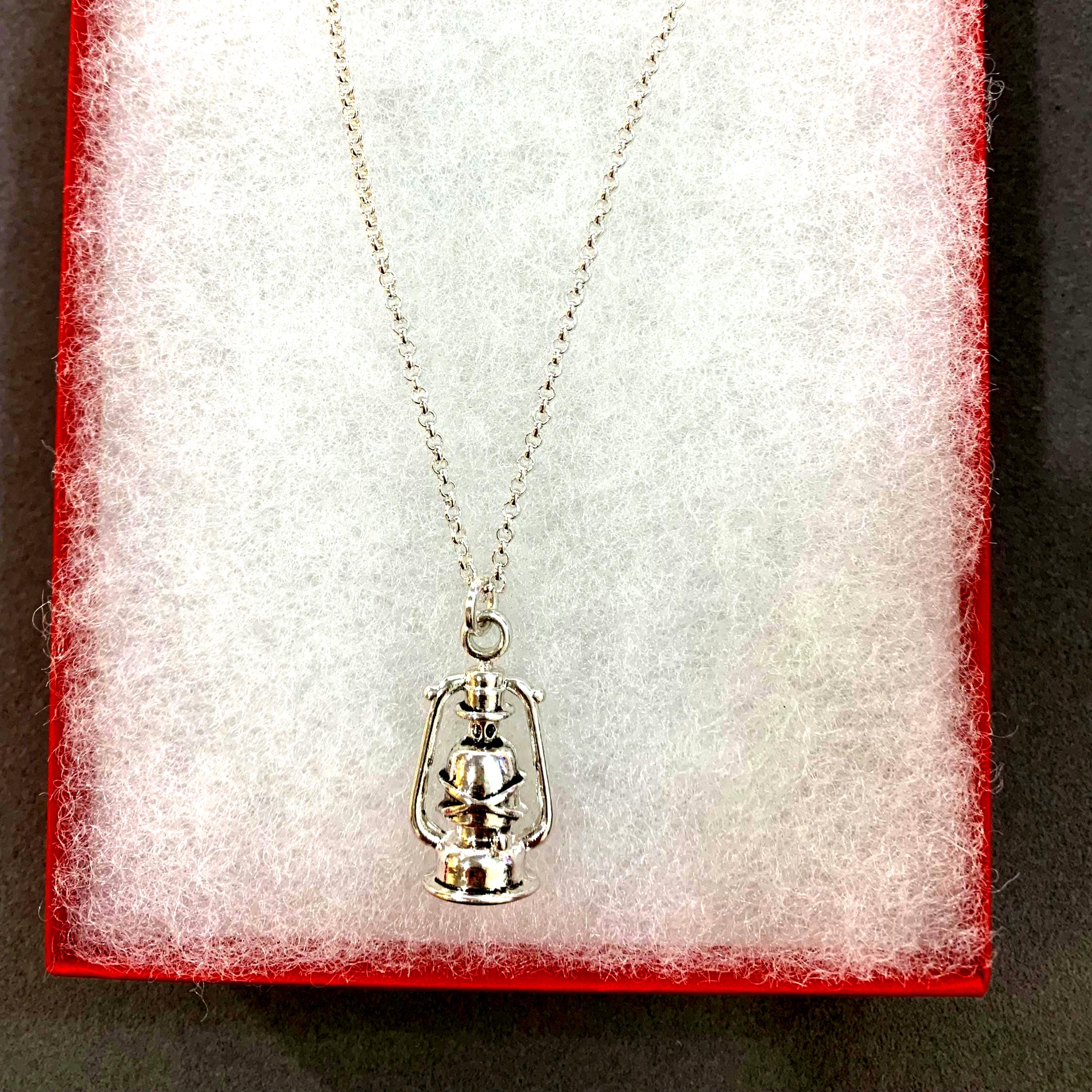 Miniblings Collana Lampadina In Upcycling – Ciondolo In Vetro E Metallo, Lunghezza 45 Cm, Artigianale Da Berlino, Argento