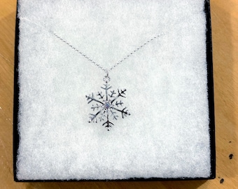 Snowflake***Crystal AB Christmas Pendant Necklace Holiday Jewelry For Women Handmade jewelry Sterling silver patina Plated Snow 46SA2 BT
