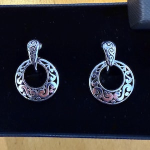 Brighton amp; style Ohrclips, Geschenk für Sie, handgemacht, Alltag Ohrringe, Sterling Silber 80YK2 BT