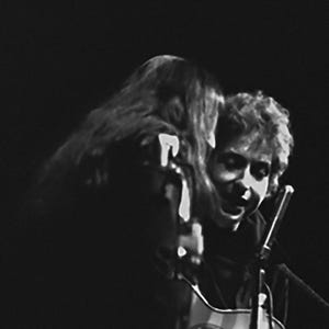 Bob Dylan in Monterey Folk Festival,Vintage 60&#39;s Photographs at Folk Concert