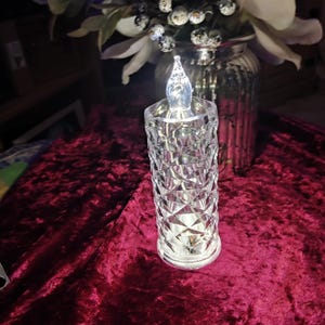 led flameless candle - battery operated light - Christmas candle table decor - season decorations - bedroom decor - dining table decor -