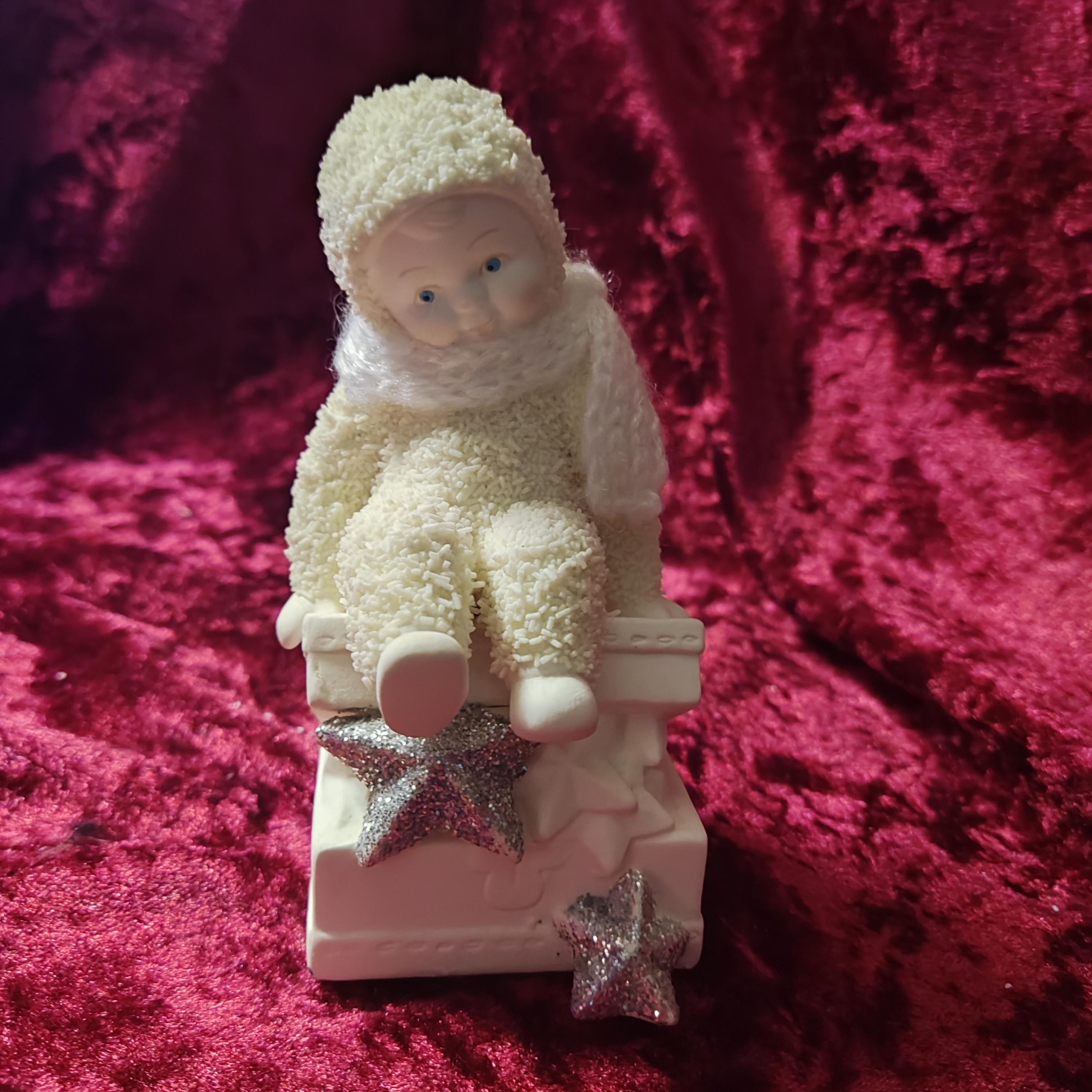Dept 56 Snow Babies Gathering Star Shine - Decor - Decorations