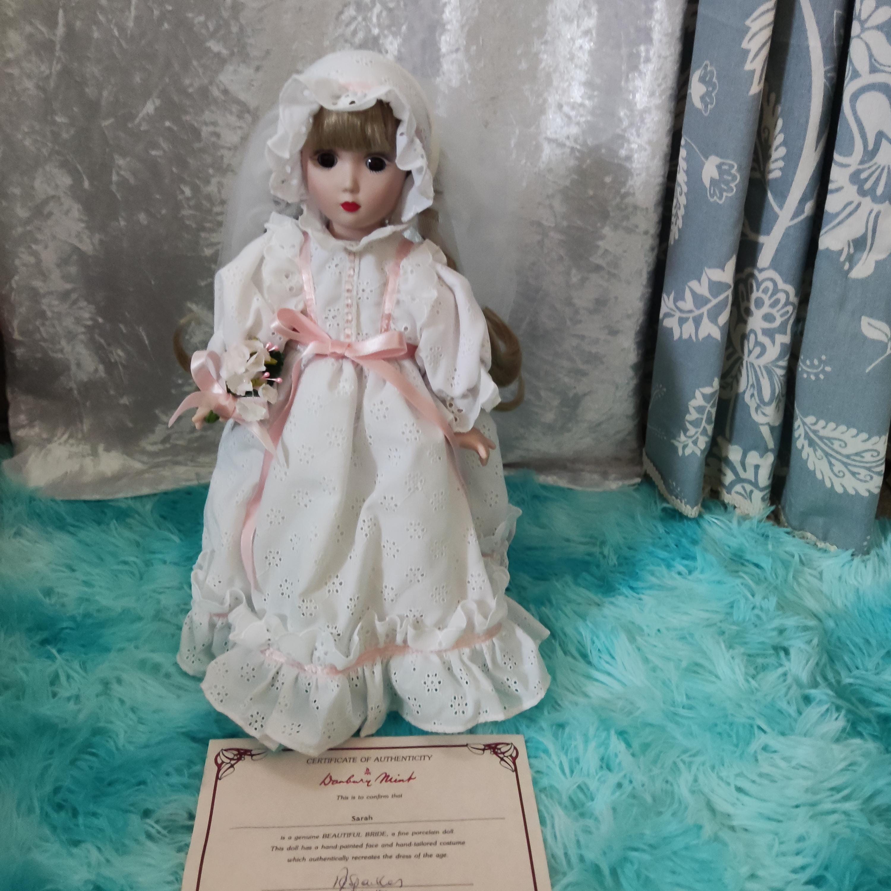 Danbury Mint a Beautiful Bride - Sarah - Danbury Mint Doll