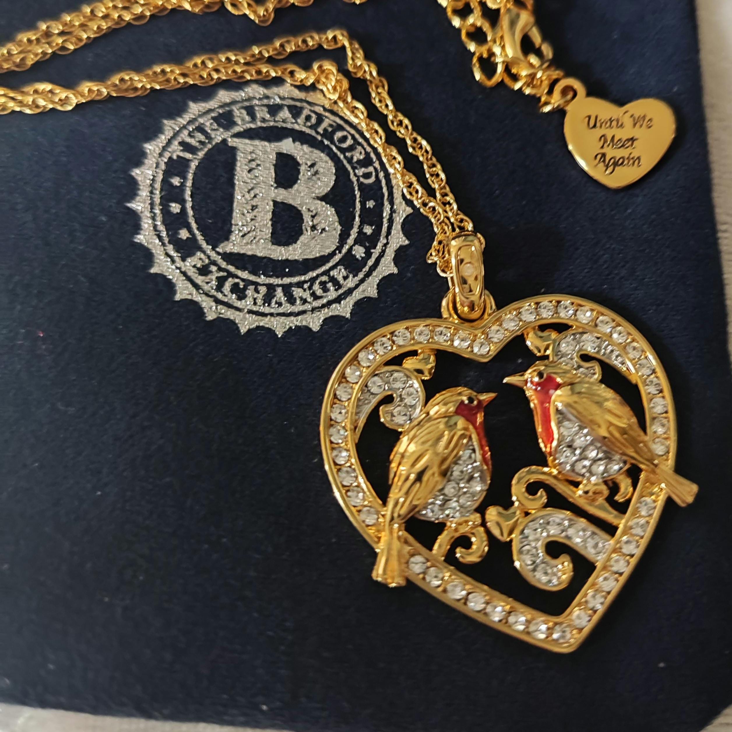 Diamond Pendant Untill We Meet Again the Bradford Exchange