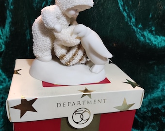 Dept 56 Snow Babies - Joyride - Porcelain Figurine - Child's