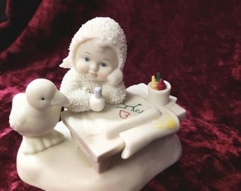 Dept 56 Snow Babies - Joyride - Porcelain Figurine - Child's