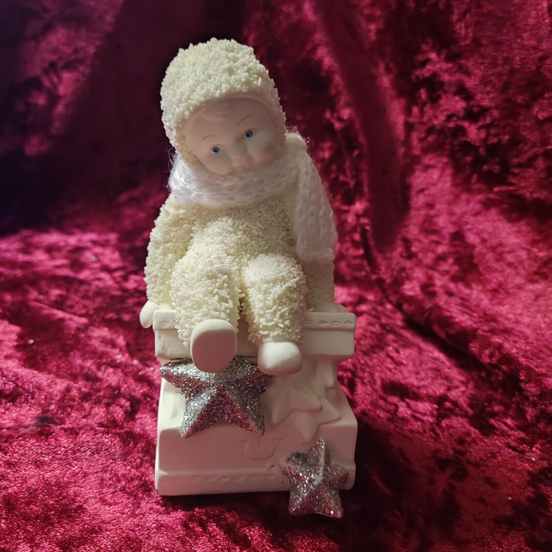 Dept 56 Snow Babies Gathering Star Shine - Decor - Decorations