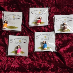 compagnon de voyage inspirant - jésus - carte de sac à main - cadeau de Pâques - cadeau religieux - signification spirituelle - carte-cadeau foi - cadeau chrétien