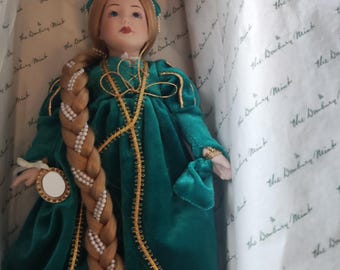 Vintage Porcelain Mundia Doll Christine & Cecile 80-90s