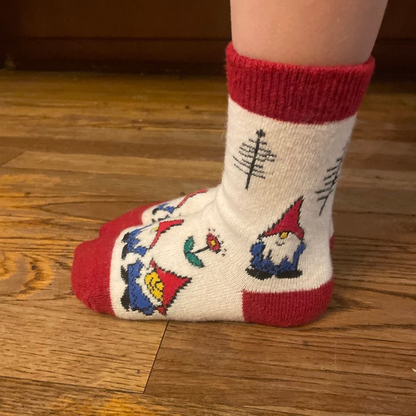 Gnome Merino Blend Kids Socks 2-5 years old