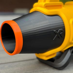Bico curto para soprador sem fio DEWALT 20v MAX XR com ponta de borracha