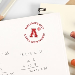 Benutzerdefinierte Lehrer Stempel, Personalisierter Schüler Belohnung Stempel, Lehrer Kommentar Stempel, Best Bewertungen Stempel, Stempel Personalisiert, Lehrer Geschenk