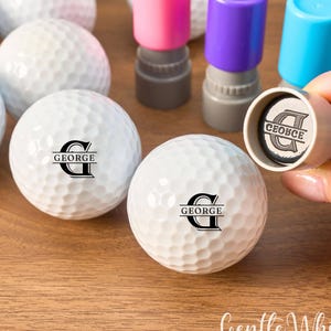 Timbro personalizzato per pallina da golf, timbri personalizzati per pallina da golf, timbro con logo da golf, marcatore per pallina da golf, timbro con nome, accessori da golf, regalo per golfisti