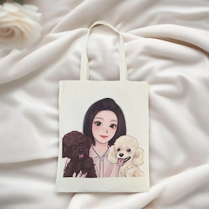 Bolsas de lona estampadas personalizadas, bolsas de compras ecológicas y portátiles