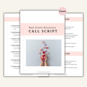 Guida al flusso e allo script per le chiamate di vendita esplorative: Checklist per i nuovi clienti sui social media (Download PDF)