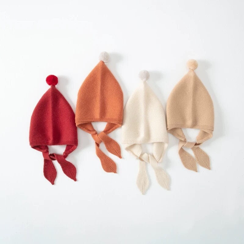 Pom Pom Wool Balaclava - Etsy display picture 3