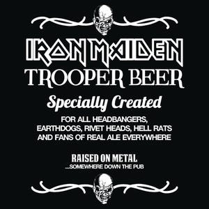 IRON MAIDEN Trooper Beer Eddie Vector