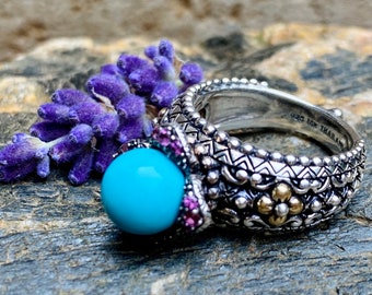 Barbara Bixby Turquoise Ring