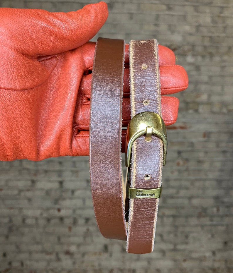 Vintage Liz Claiborne Leather Belt image 2