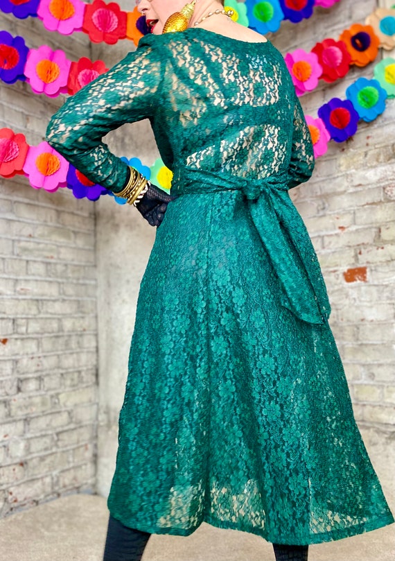 Vintage Lace Dress Holiday Party - image 4