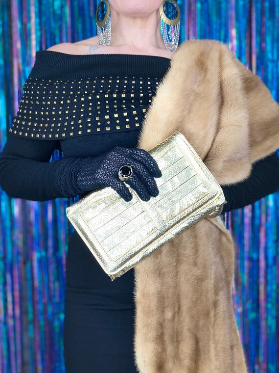 Vintage Gold Clutch Holiday Party